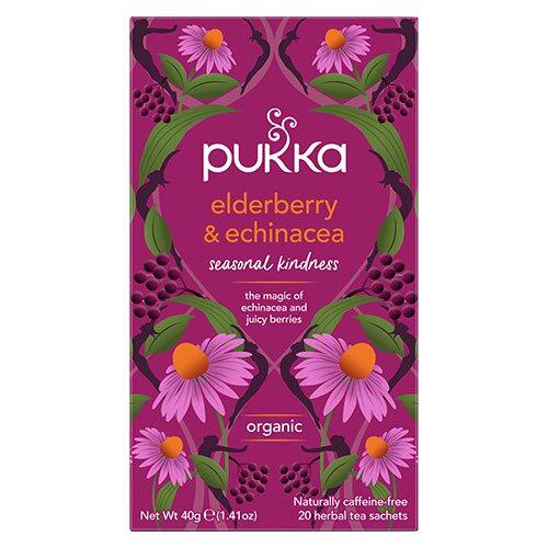 Pukka Elderberry   Echinacea Te øko    20 Breve