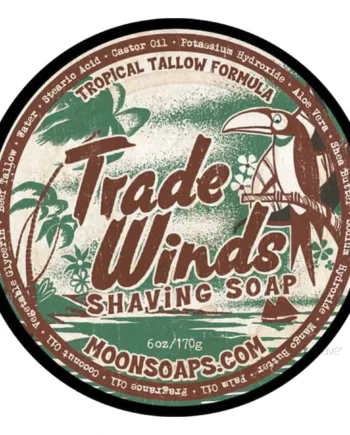 Moon Soaps Barbersæbe  Trade Winds  170 Gr