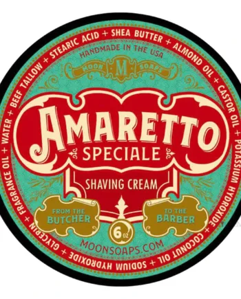 Moon Soaps Barbercreme  Amaretto Speciale  170 Gr