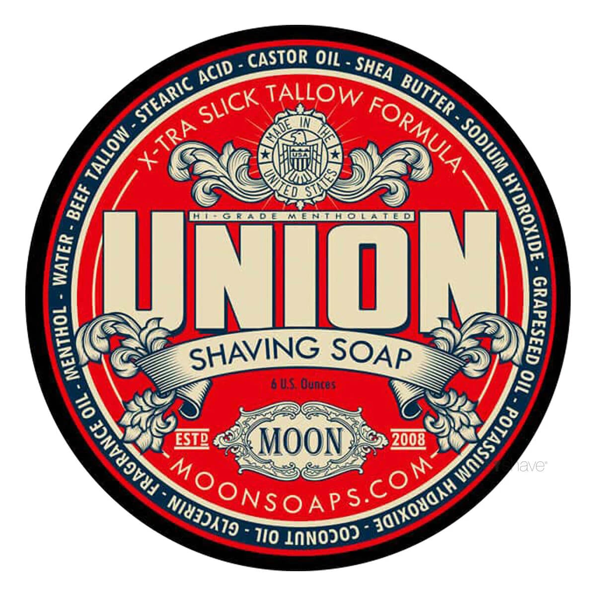 Moon Soaps Barbersæbe Union 170 Gr