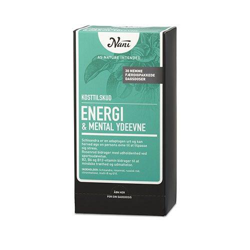 Energi Mental Ydeevne Helsepakke Nani   30 Breve