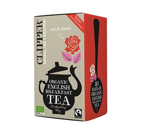 Clipper English Breakfast Te ø 20br