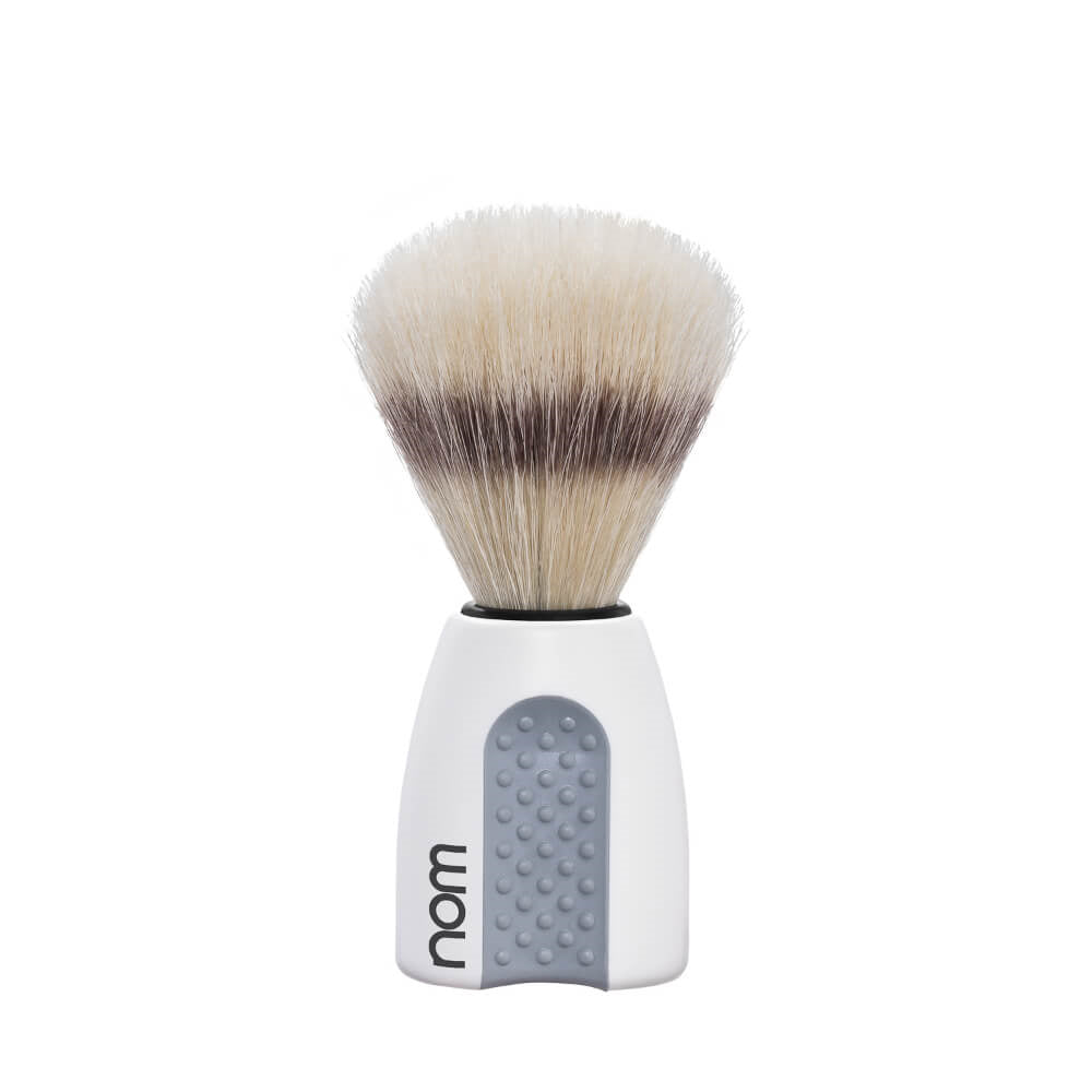 Nom Shaving Barberkost  Erik  Natural Bristle  White