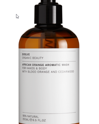 Evolve African Orange Aromatic Wash  250 Ml
