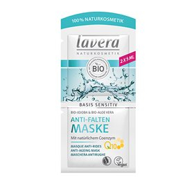 Lavera Face Mask Q10 Anti Ageing Basis Sensitiv  Bull  10 Ml  X