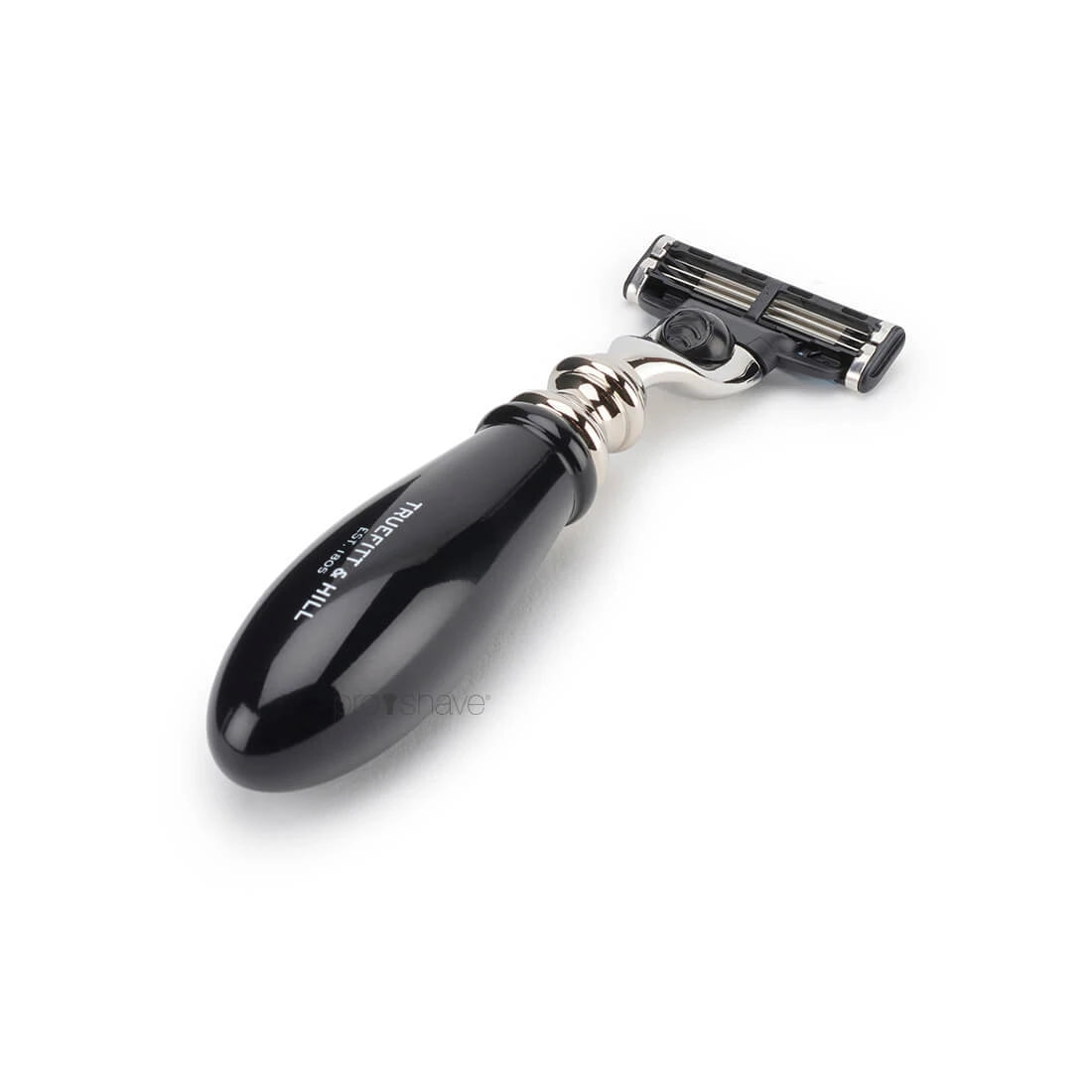 Truefitt   Hill Mach3 Skraber  Regency  Faux Ebony