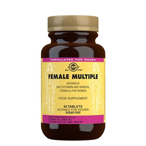 Solgar Female Multiple   60 Tabletter