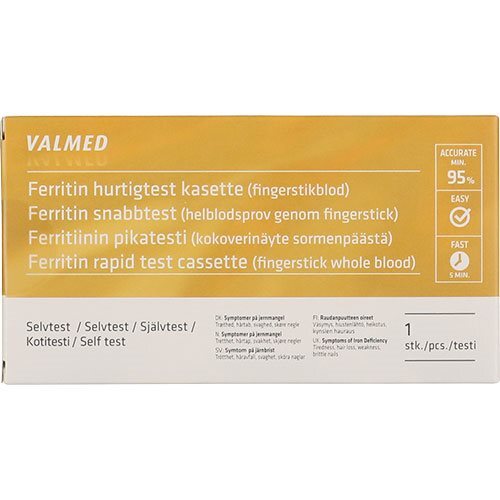 Valmed Ferritin Test 1 Stk