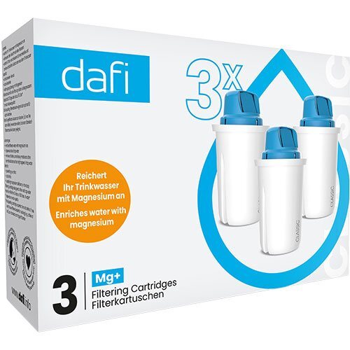 Dafi Filterpatroner 3 Pack Magnesium Mineraler