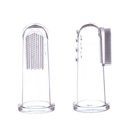 Jack N?  Jill Fingertandbørste Silicone  Bull   2 Stk