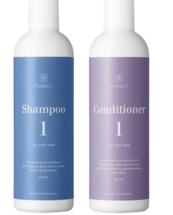 Purely Professional   Sæt Til Fint Hår M  Shampoo 1 Og Conditioner 1