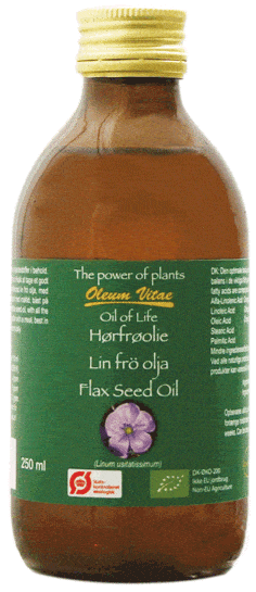 Oil Of Life Ren Hørfrø økologisk   250 Ml