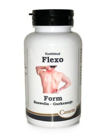Camette Flexo Form Boswelia Gurkemeje  120 Tab 109g