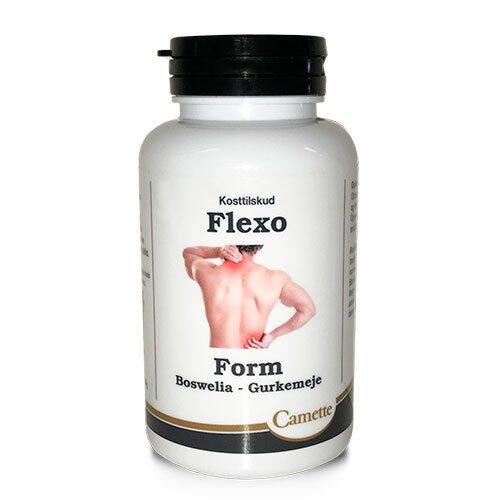 Camette Flexo Form Boswelia Gurkemeje  120 Tab 109g