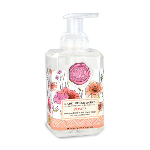 Michel Design Skumhåndsæbe Posies 530 Ml
