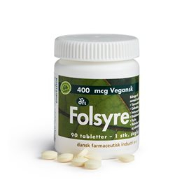 Dfi Folsyre 400 Mcg 90 Tab