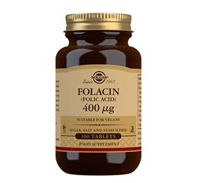 Solgar Folsyre 400 Mcg   100 Tab