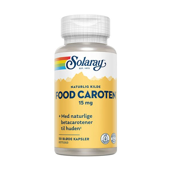 Solaray Food Caroten 50 Kap