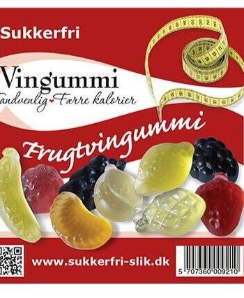 Frugtvingummi  Sukkerfri  90g
