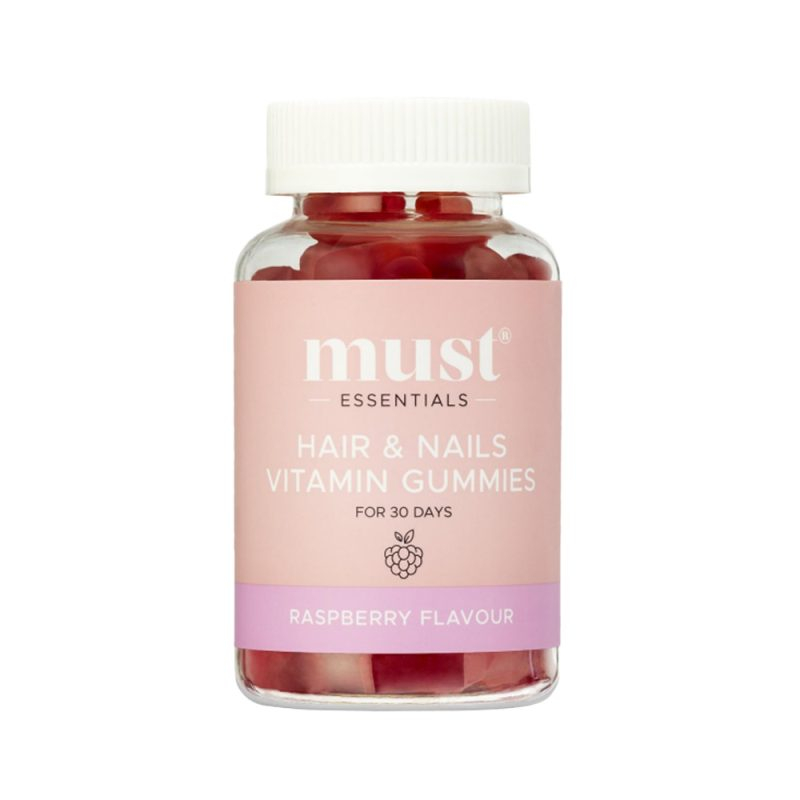Must Essentials Vitamin Vingummi Hair Nails 60 Stk