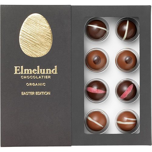 Elmelund Gaveæske M Fyldte Chokolader 16 Stk ø 160g