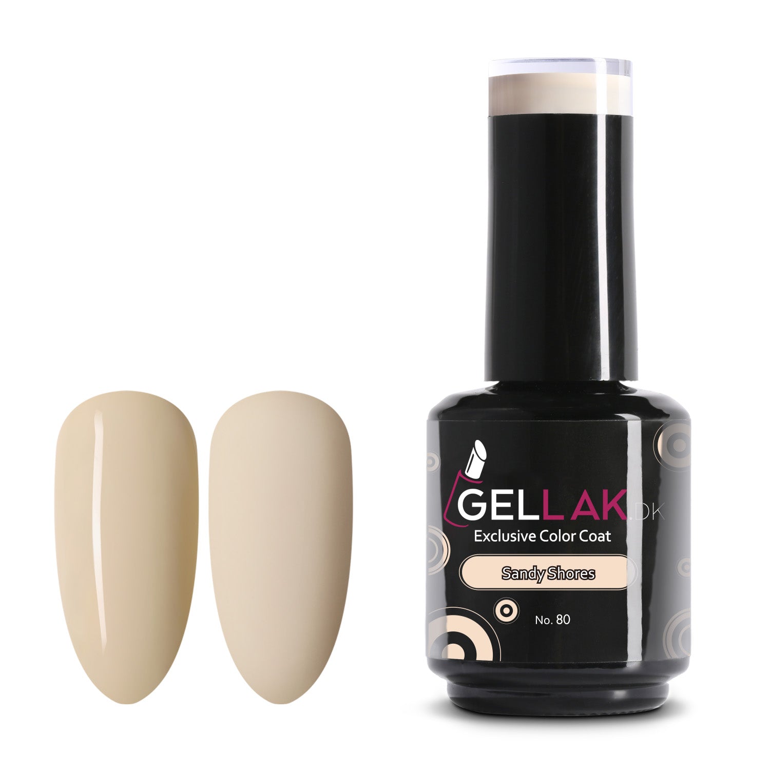 Gel Neglelak Beige 15 Ml Sandy Shores No 80 Gellak Dk