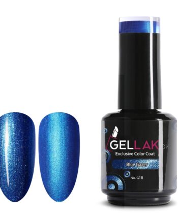 Gel Neglelak Blå   15 Ml   Blue Gazer No  G18   Gellak Dk