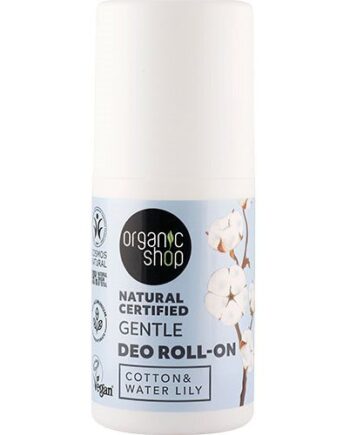 Organic Shop Gentle Deo Roll On   50 Ml