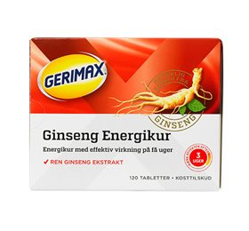 Orkla Gerimax Ginseng Energikur 120 Tab