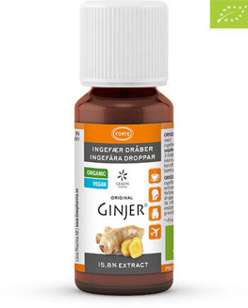 Ginjer Forte økologiske Ingefærdråber     50 Ml