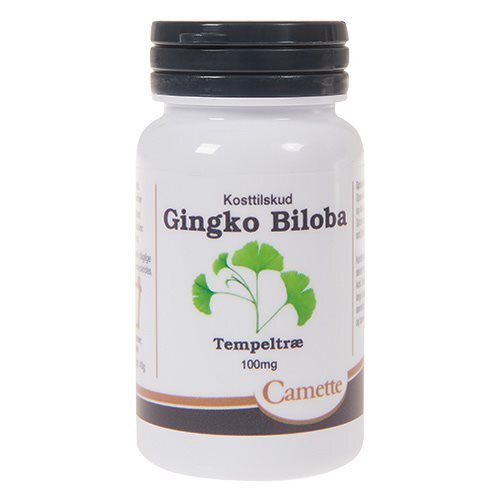 Camette Ginkgo Biloba 100 Mg   90 Tabletter