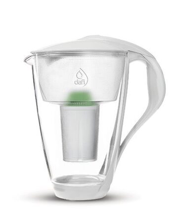 Dafi Glaskande 2 0l Glas  Hvid M  Alkaline Filter