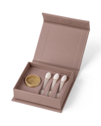 Naillak Chrome Powder   Gold  Inkl  3 Applikatorer