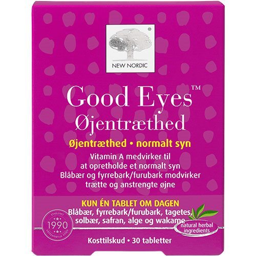 Good Eyes øjentræthed   30 Tabletter
