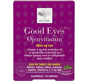New Nordic Good Eyes øjenvitamin  30tab