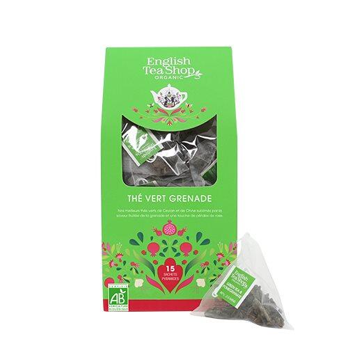 English Tea Shop Green Tea   Pommegranate økologisk   15 Breve