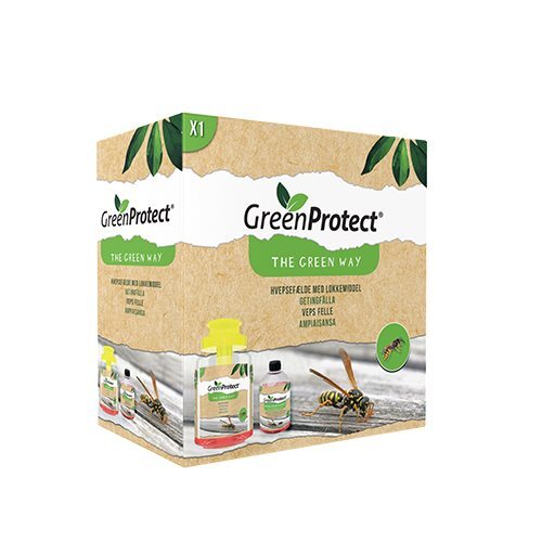 Greenprotect Hvepsefælde M  Lokkemiddel   1 Pk