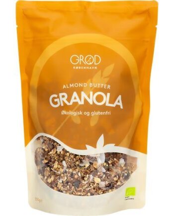 Grød Almond Butter Granola økologisk   350 Gram