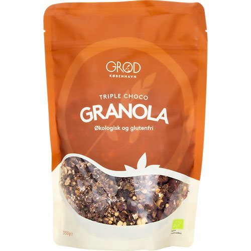 Grød Triple Choco Granola økologisk   350 Gram