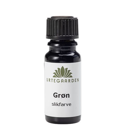 Urtegaarden Grøn Slikfarve  10ml