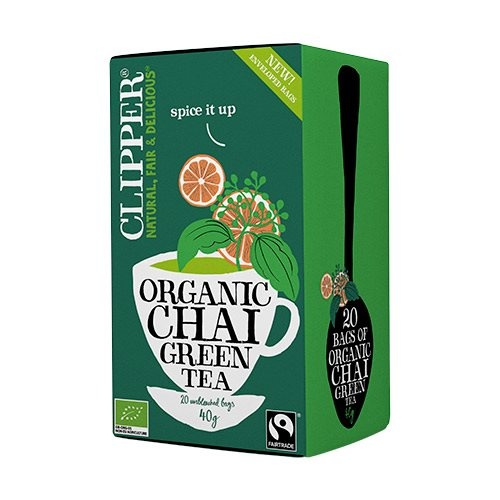Grøn Te Chai ø Clipper   20 Breve