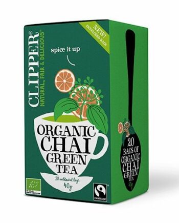 Clipper Grøn Te Chai ø  40g