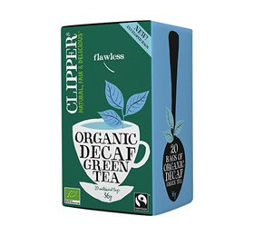 Clipper Grøn Te Koffeinfri ø 20br