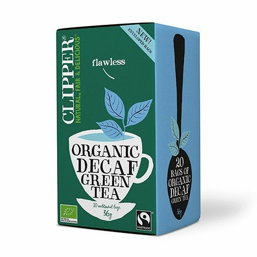 Clipper Grøn Te Koffeinfri ø  36g