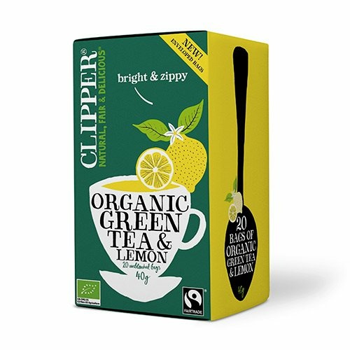 Clipper Grøn Te M  Citron ø  40g