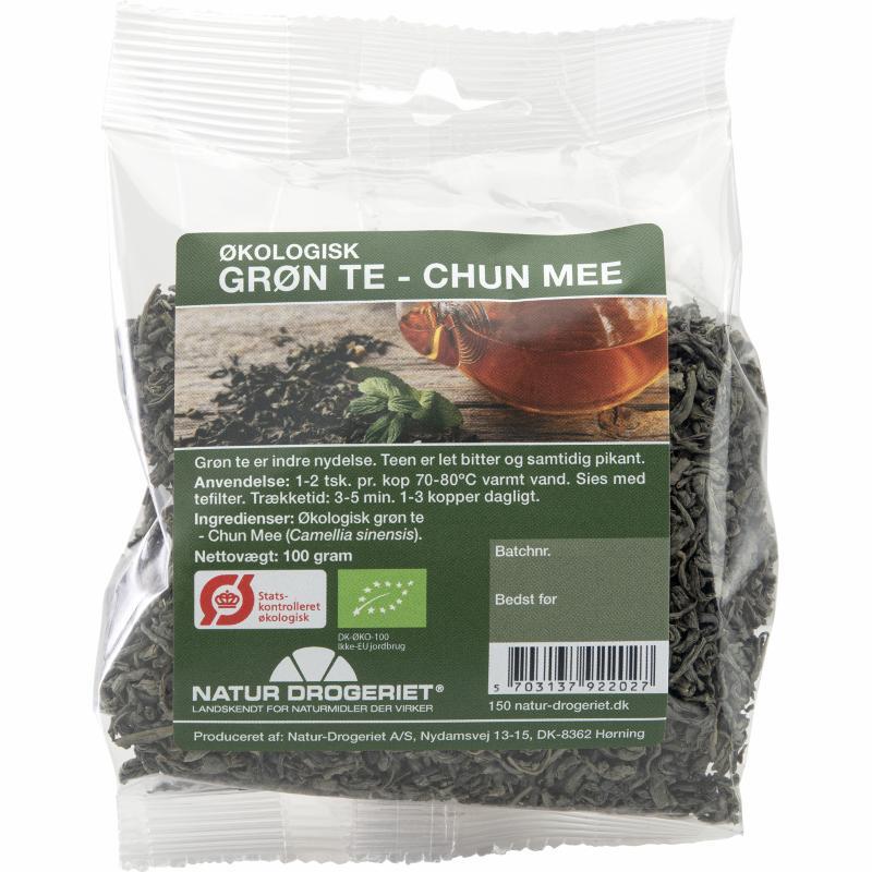 Grøn Ky Te Mild Chun Mee økologisk   100 Gram