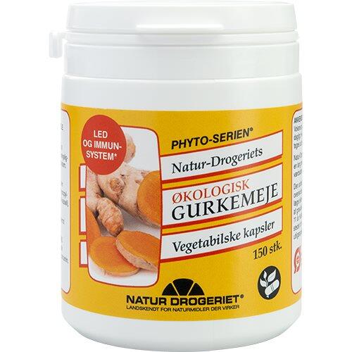 Natur Drogeriet  Gurkemeje Kapsler ø  150kap