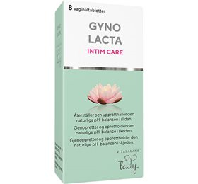 Vitabalans Gynolact Vaginaltablet  Bull  8 Tab