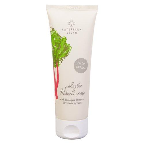 Naturfarm Vegan Håndcreme Rabarer  75ml