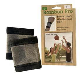 Håndledsbind  Selvvarmende  Str: L  Bamboo Pro